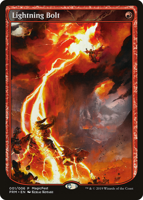 Lightning Bolt (MFP-001) - rare - Foil