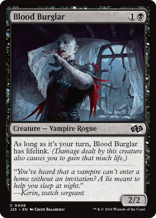 Blood Burglar (J25-406) - common