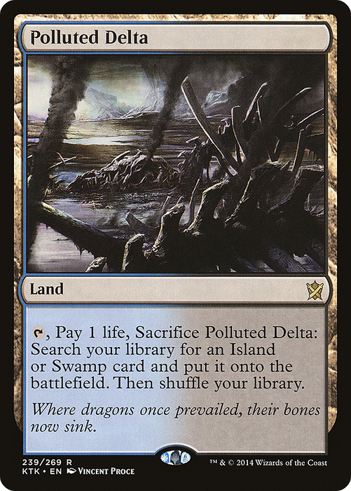 Polluted Delta (KTK-239) - rare - Foil