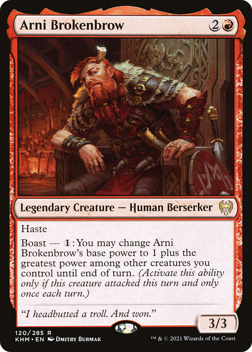 Arni Brokenbrow (KHM-120) - rare