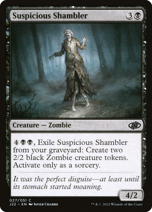 Suspicious Shambler (J22-027) - common