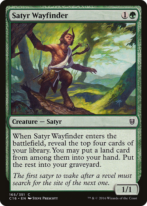 Satyr Wayfinder (C16-165) - common