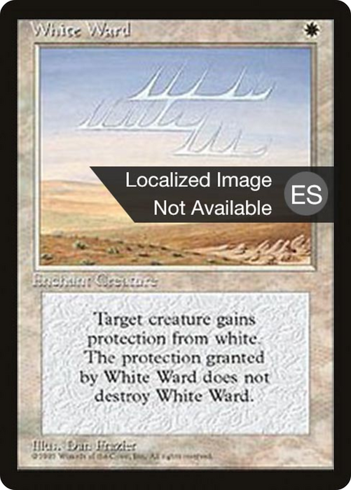 White Ward (4BB-057) - uncommon