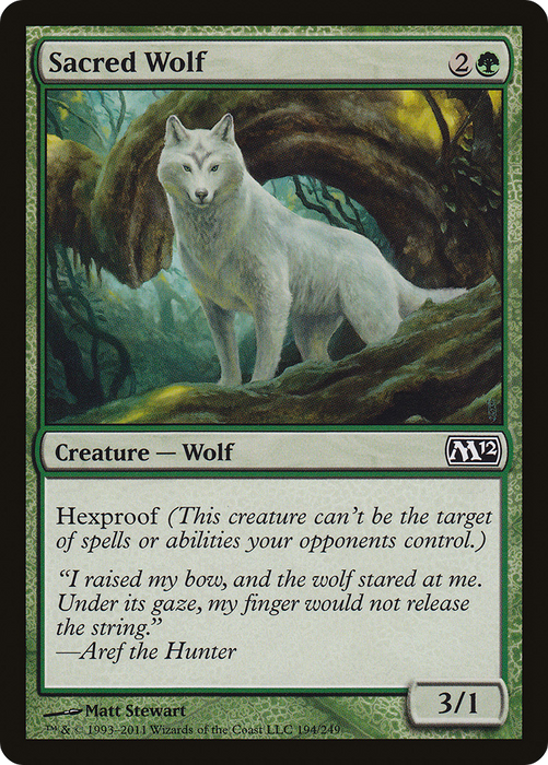 Sacred Wolf (M12-194) - common