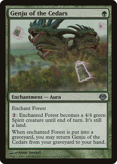 Genju of the Cedars (DDD-013) - uncommon