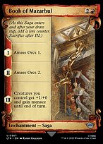 Book of Mazarbul (LTR-567) - uncommon: (Showcase)
