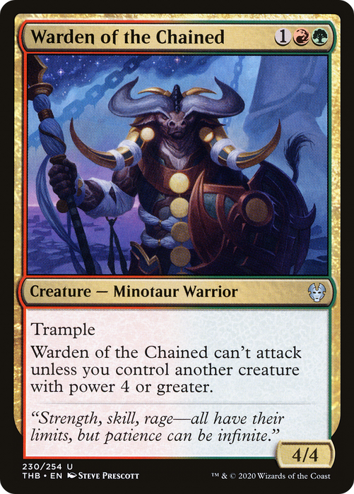 Warden of the Chained (THB-230) - uncommon