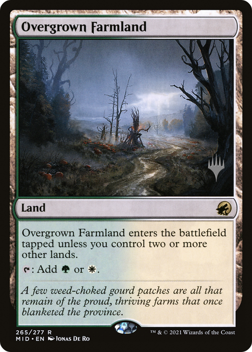 Overgrown Farmland (PPMID-265P) - rare - Foil