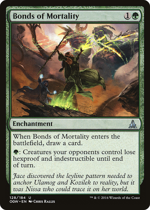Bonds of Mortality (OGW-128) - uncommon - Foil