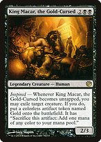 King Macar, the Gold-Cursed (JOU-074) - rare