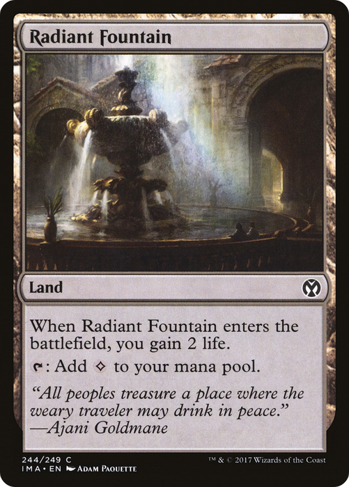 Radiant Fountain (IMA-244) - common - Foil