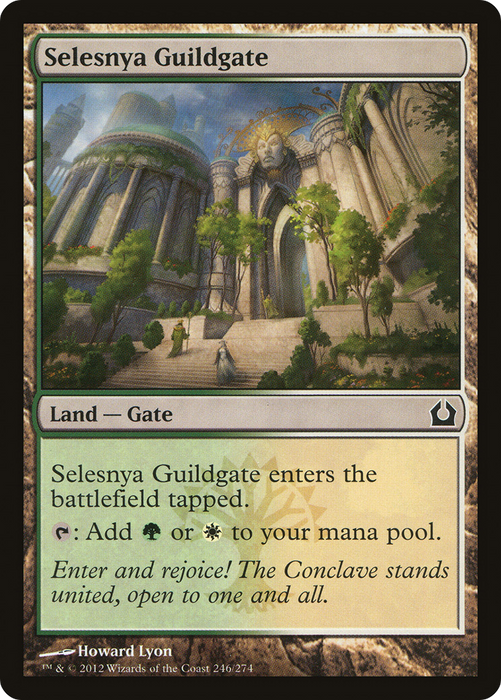 Selesnya Guildgate (RTR-246) - common - Foil