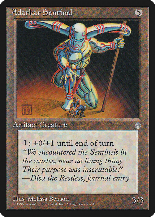 Adarkar Sentinel (ICE-306) - uncommon