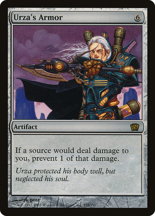 Urza's Armor (8ED-318★) - rare - Foil