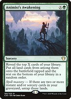 Animist's Awakening (C20-166) - rare