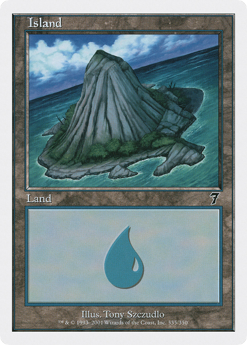 Island (7ED-335) - common