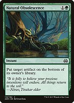 Natural Obsolescence (AER-118) - common - Foil