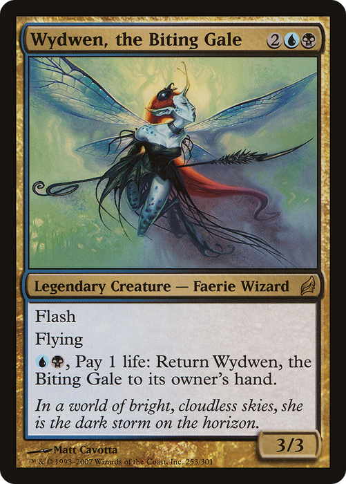 Wydwen, the Biting Gale (LRW-253) - rare - Foil