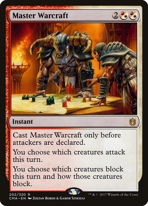 Master Warcraft (CMA-202) - rare