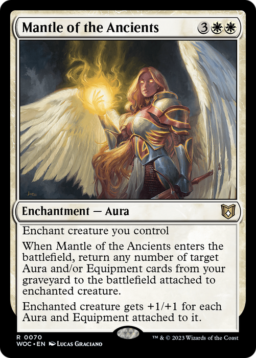 Mantle of the Ancients (WOC-070) - rare