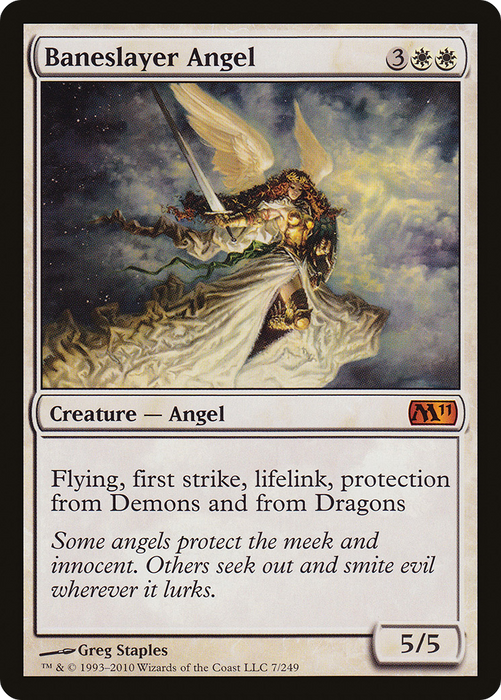 Baneslayer Angel (M11-007) - mythic