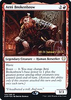 Arni Brokenbrow (PRE-120S) - rare - Foil