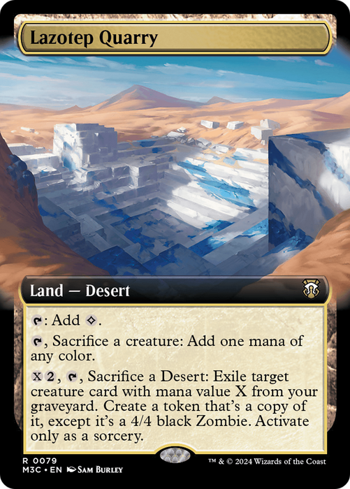 Lazotep Quarry (M3C-079) - rare: (Extended Art)