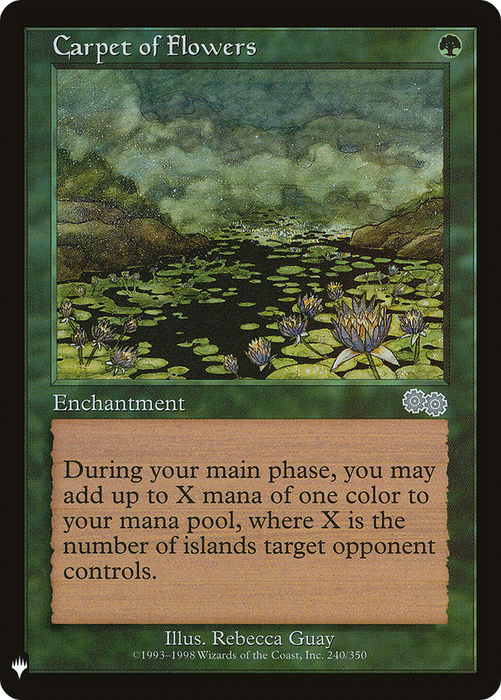 Carpet of Flowers (LIST-USG-240) - uncommon