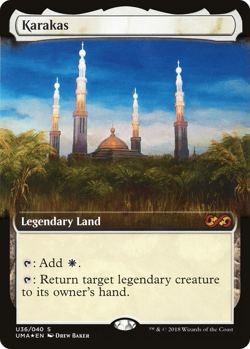 Karakas (UMA:BT-U36) - mythic: (Extended Art) - Foil