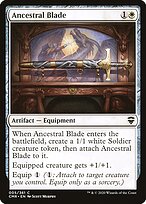 Ancestral Blade (CMR-005) - common - Foil