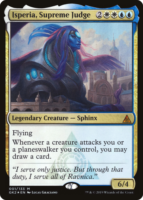 Isperia, Supreme Judge (GK2-001) - mythic - Foil