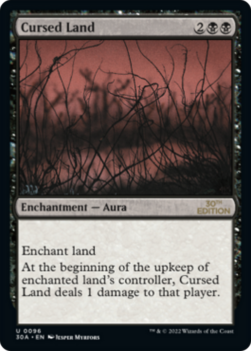 Cursed Land (30A-096) - uncommon