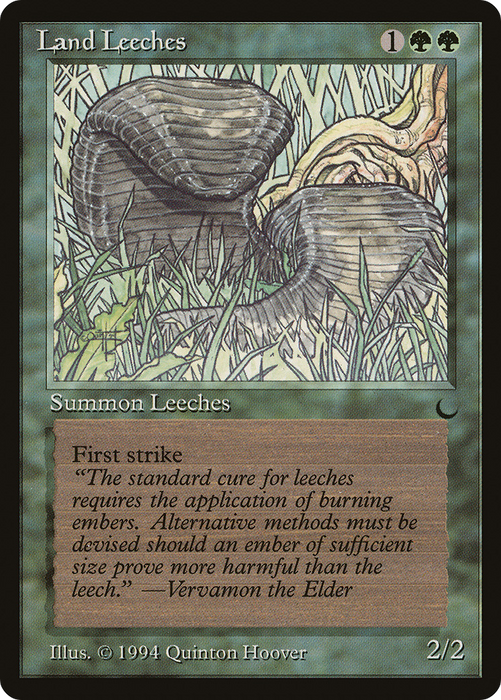 Land Leeches (DRK-079) - common