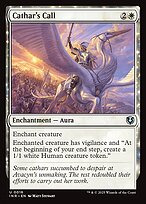 Cathar's Call (INR-016) - uncommon: (enchantment) - Foil