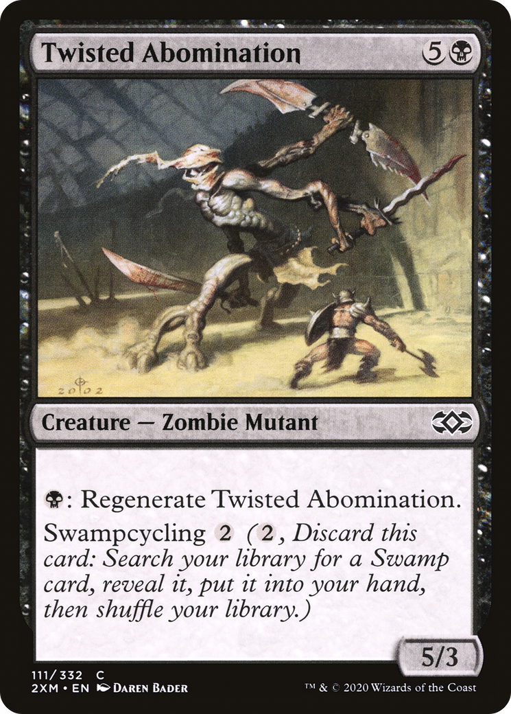 Twisted Abomination (2XM-111) - common - Foil