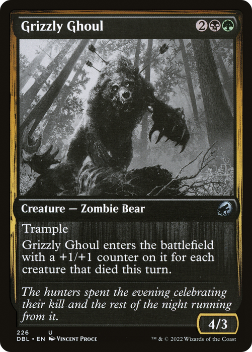 Grizzly Ghoul (DBL-226) - uncommon