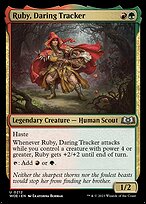 Ruby, Daring Tracker (WOE-212) - uncommon - Foil