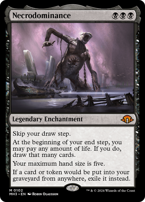 Necrodominance (MH3-102) - mythic - Foil