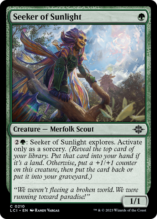 Seeker of Sunlight (LCI-210) - common - Foil