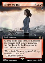 Return the Past (WHO-979) - rare: (Extended Art) - Foil