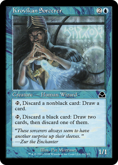 Krovikan Sorcerer (ME2-051) - common - Foil