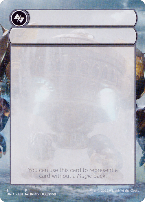 Double-Faced Substitute Card (SBRO-001) - common (Borderless)