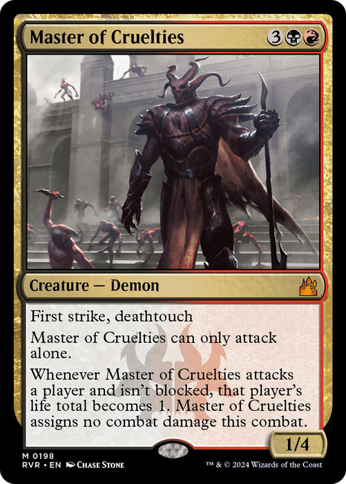 Master of Cruelties (RVR-198) - mythic - Foil
