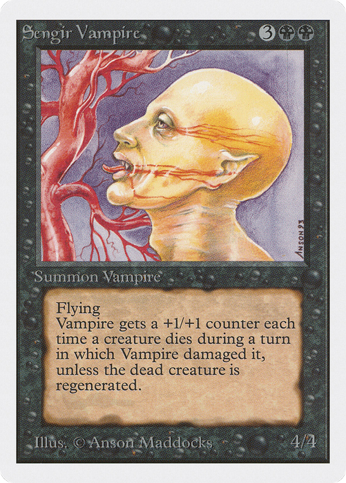 Sengir Vampire (2ED-128) - uncommon
