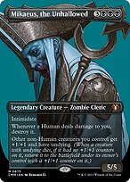 Mikaeus, the Unhallowed (CMM-675) - mythic (Borderless)