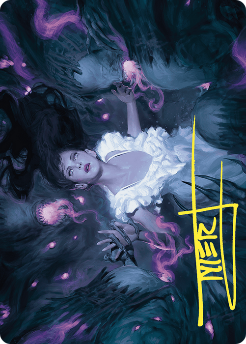 Neva, Stalked by Nightmares // Neva, Stalked by Nightmares (AWOE-030) - common (Borderless) - Foil
