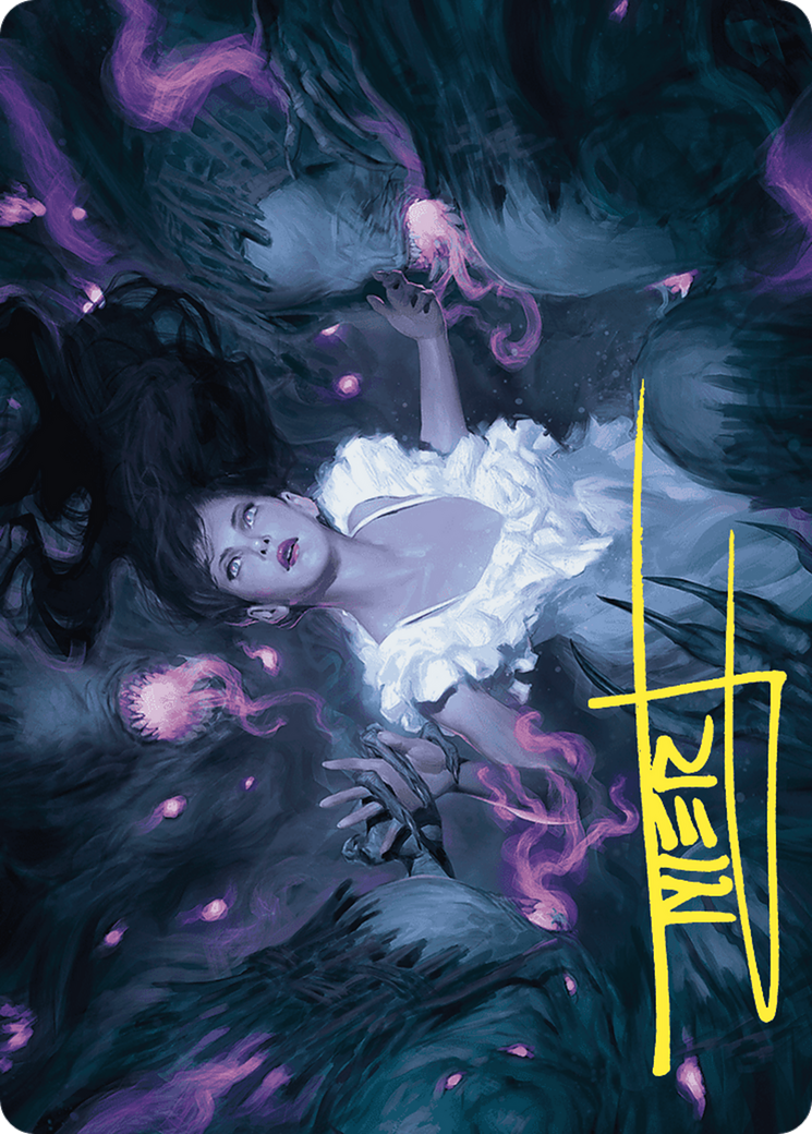 Neva, Stalked by Nightmares // Neva, Stalked by Nightmares (AWOE-030) - common (Borderless) - Foil