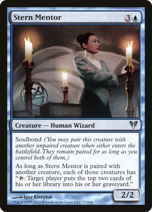 Stern Mentor (AVR-077) - uncommon - Foil