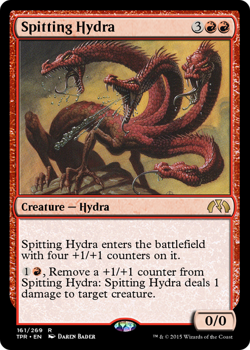 Spitting Hydra (TPR-161) - rare - Foil
