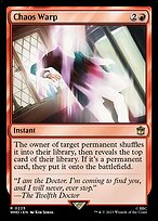 Chaos Warp (WHO-225) - rare - Foil